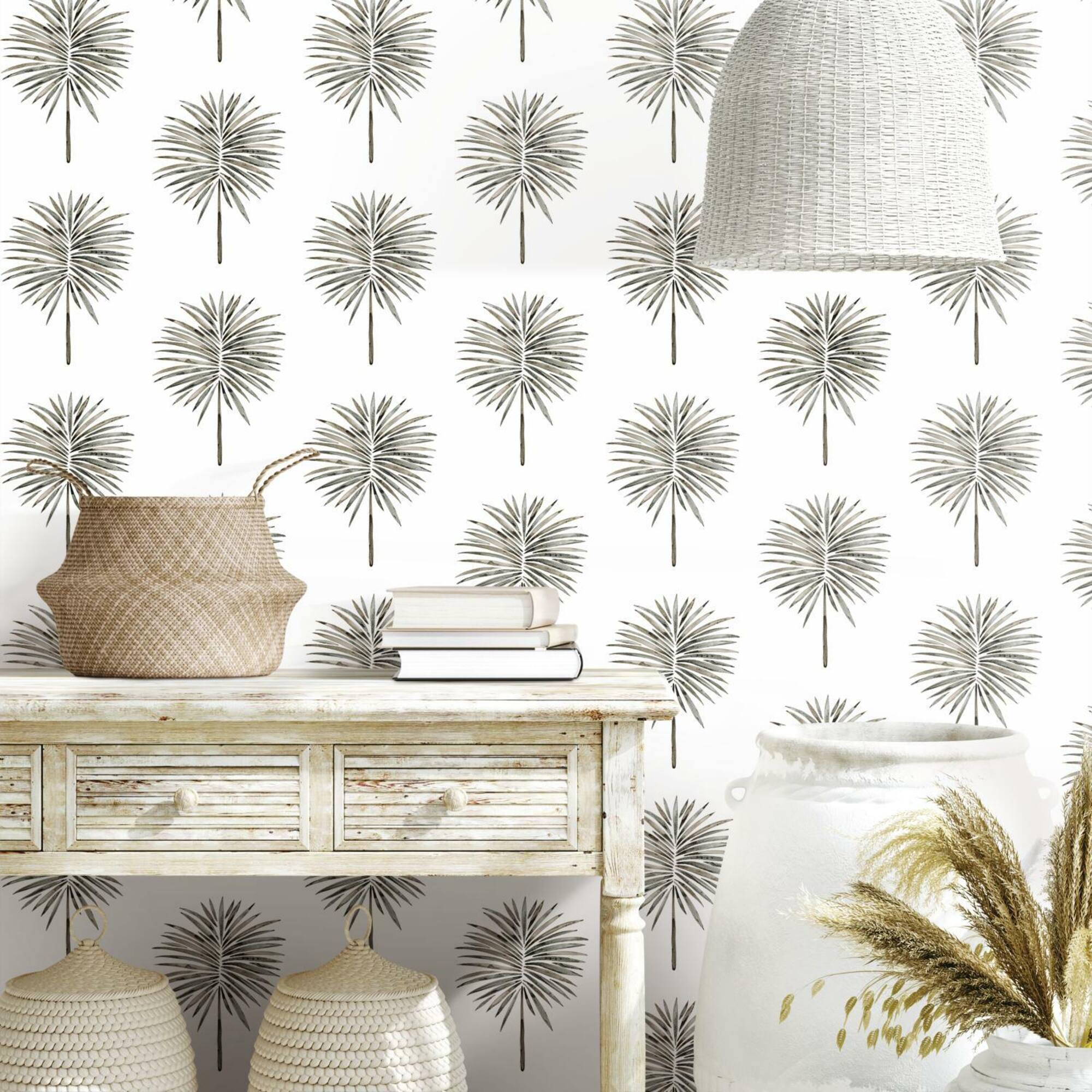 RoomMates Cat Coquillette Fun Fronds Peel & Stick Wallpaper
